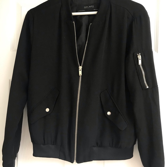 ZARA WOMEN’S LIGHTWEIGHT BOMBER STYLE JACKET - Picture 2 of 6